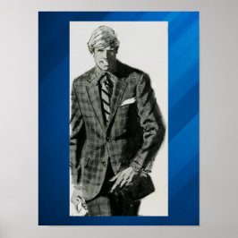Smart Dsed Man Poster