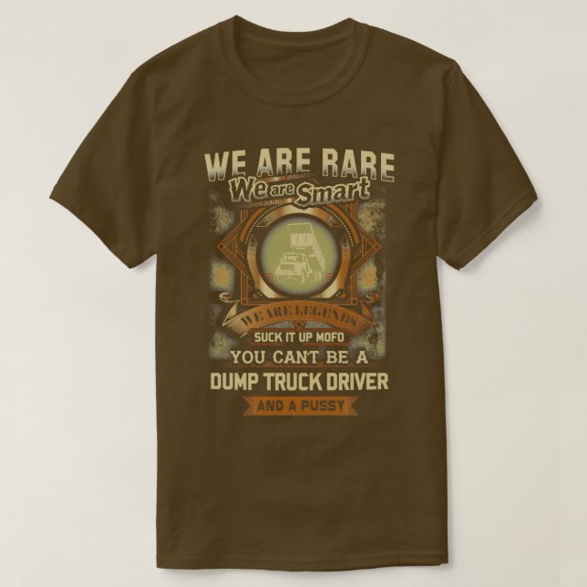 Smart Dump Truck Driver 1 T Shirt (Design framsida)