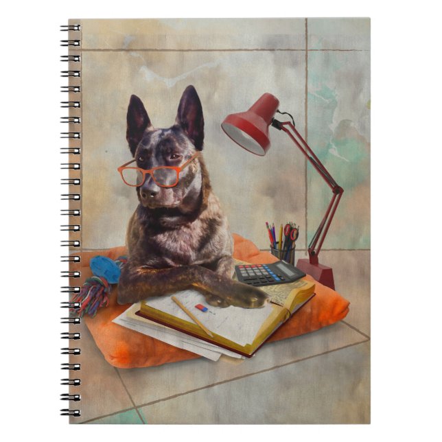 Smart Dutchie-Hund Anteckningsbok (Framsidan)