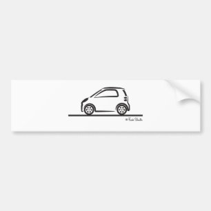 Smart Fortwo-sida Bildekal