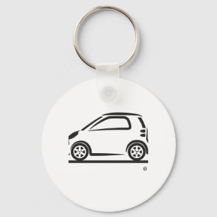 Smart Fortwo-sida Nyckelring
