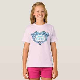 Smart Girl Turcos Dolphins Heart T Shirt