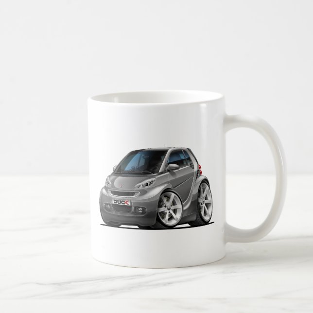 Smart grå färgbil kaffemugg (Höger)