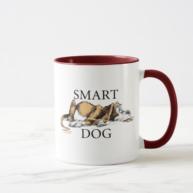 Smart hundkopp mugg (Höger)