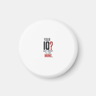 Smart IQ Sarksastisk Typografi Magnet