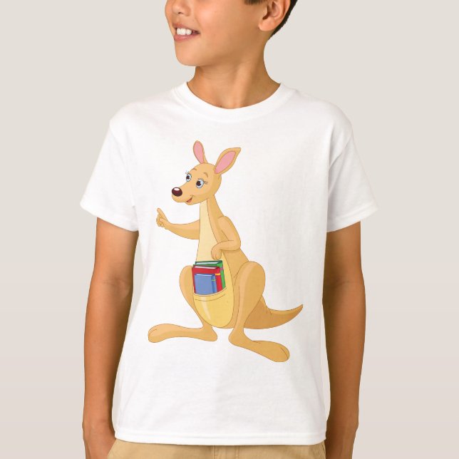 Smart Kangaroo T Shirt (Framsida)
