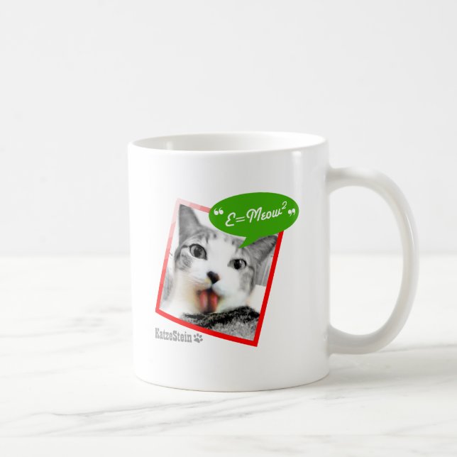 smart katt kaffemugg (Höger)