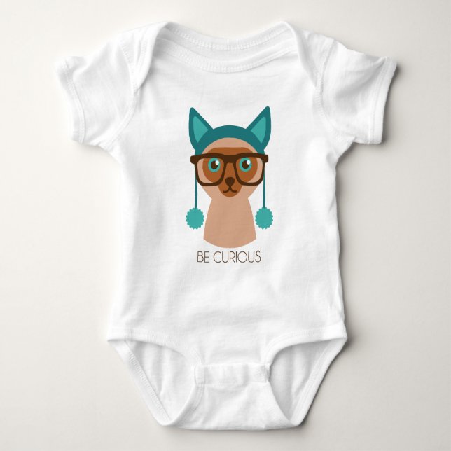 Smart Katt med smartare teknik Tee (Framsida)