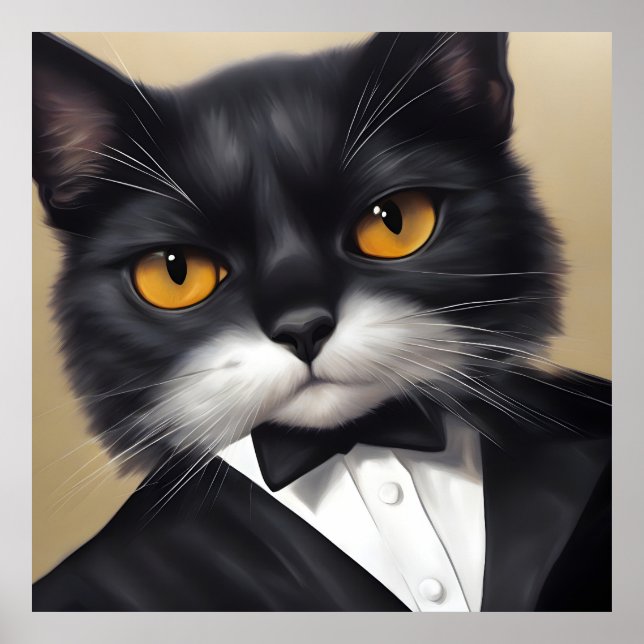 Smart Katt Poster (Framsidan)