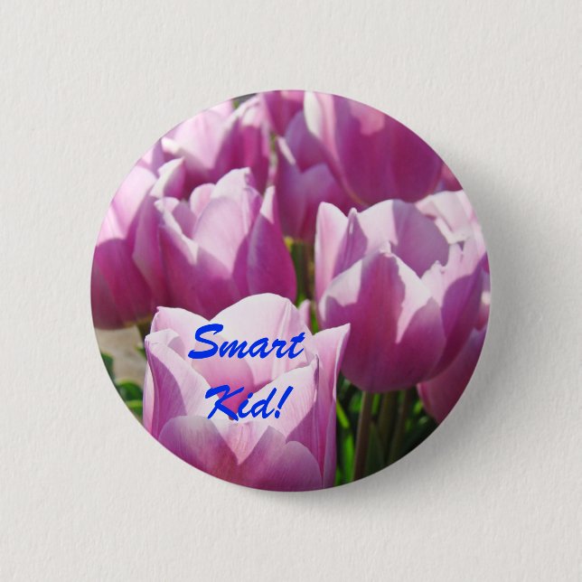 Smart Kid! knapp Barn Skola Barn knappar (Framsida)