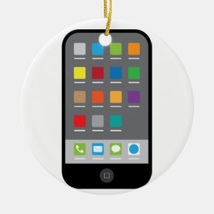 Smart Mobilare Julgransprydnad Keramik