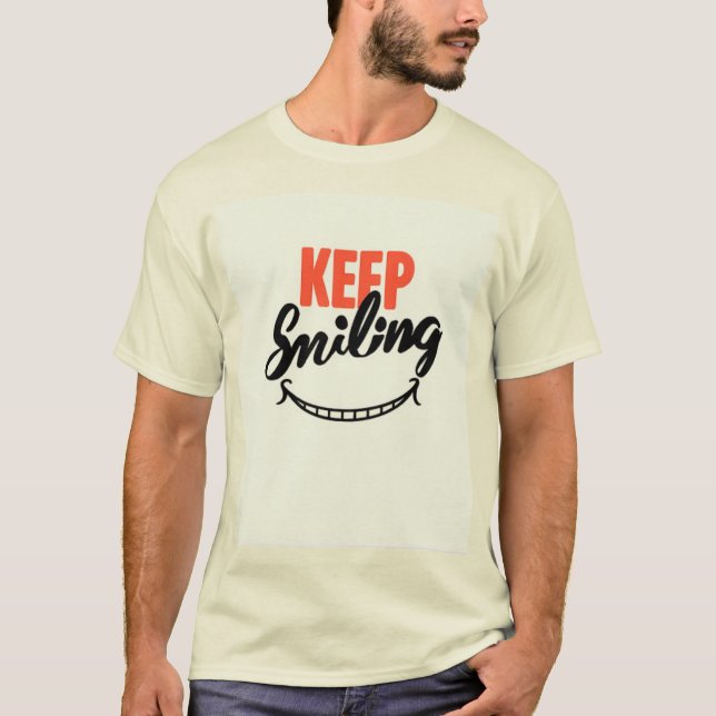 Smart modern typografi T-Shirt (Framsida)