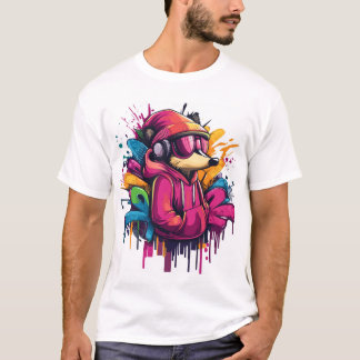 Smart mus Grafik t-shirt