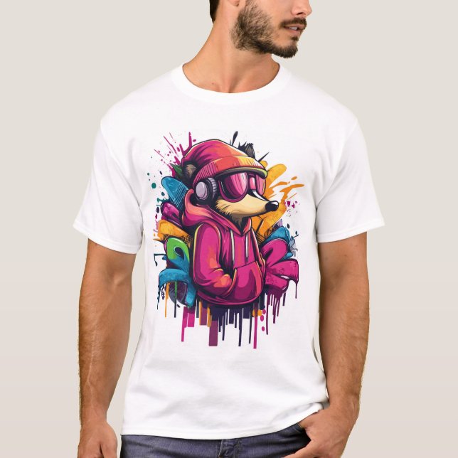 Smart mus Grafik t-shirt (Framsida)
