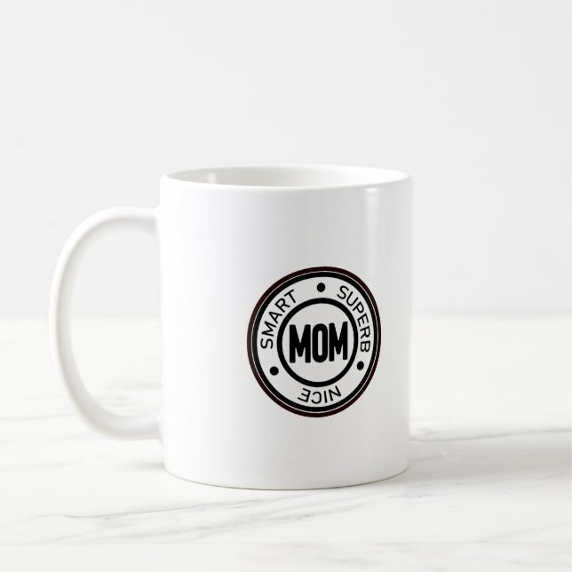Smart Nice Mamma Superb Kaffemugg (Vänster)
