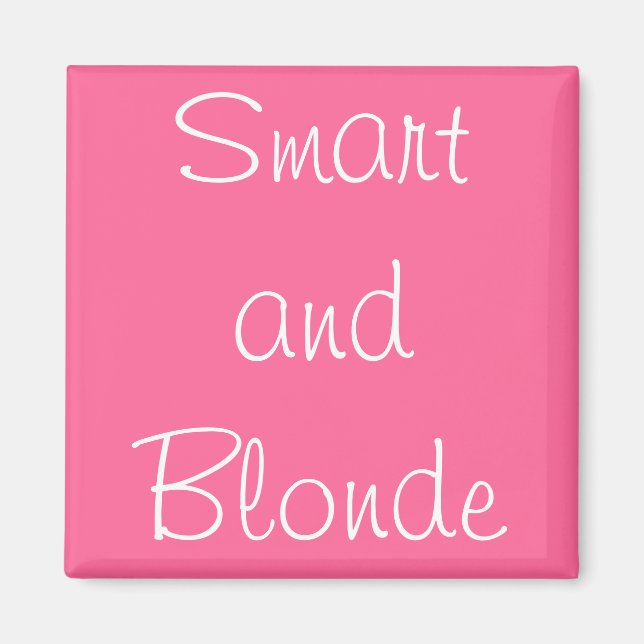 Smart och Blonde Magnet (Framsidan)