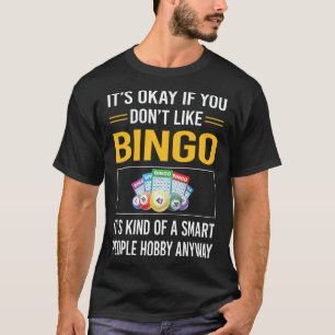 Smart People Bingo T Shirt