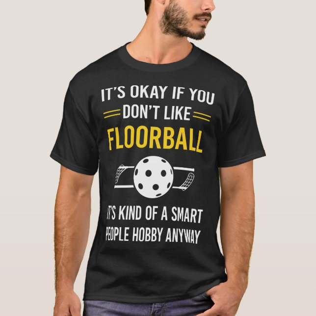 Smart People Floorball T Shirt (Framsida)