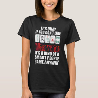 Smart People Game Board Mahjong T Shirt