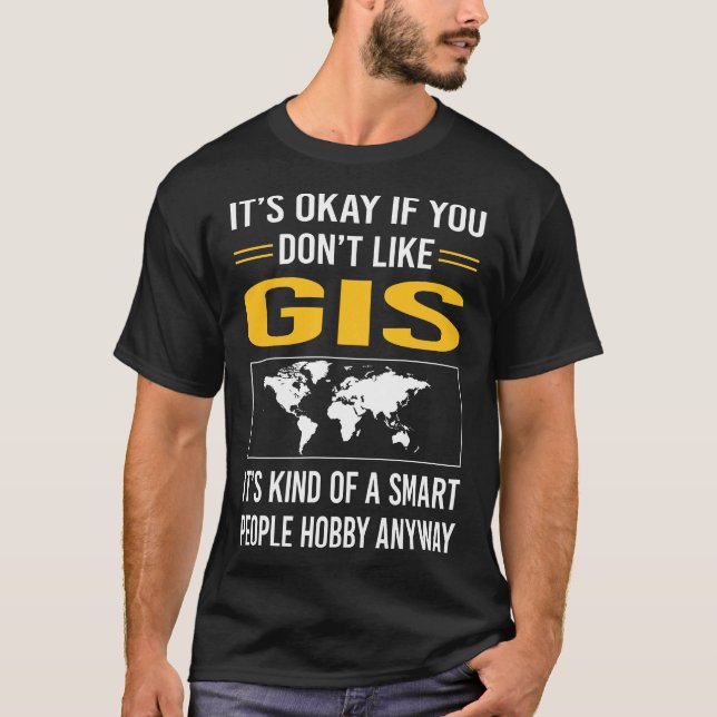 Smart People-GIS T Shirt (Framsida)
