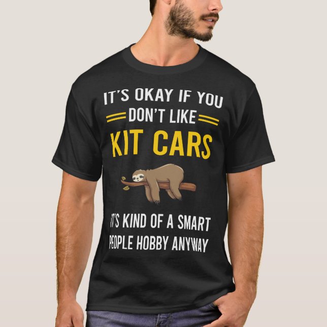 Smart People Kit-bilar T Shirt (Framsida)