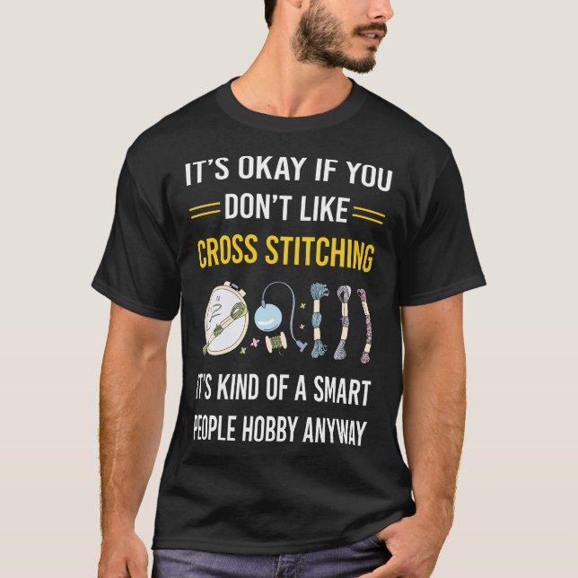 Smart People Kor Stiting T Shirt (Framsida)