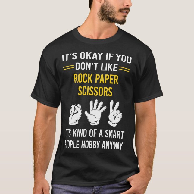 Smart People Sten Pappra sax T Shirt (Framsida)