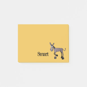 Smart Plus Big Eyed Donkey Post-it Block