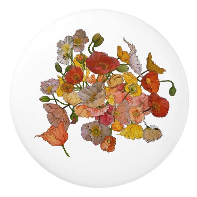 smart poppisk keramisk knopp (Framsidan)