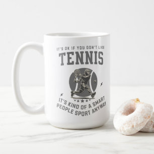 Smart Retro Tennis Sport Kaffemugg