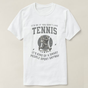 Smart Retro Tennis Sport T Shirt