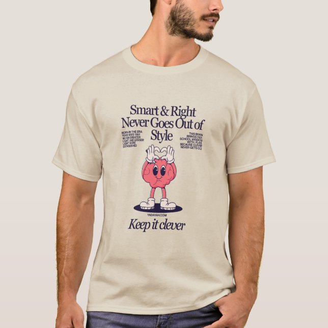 Smart & Right Unisex Yada Yahowah T-shirt (Framsida)