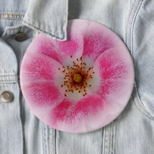 smart rosa-blomma knapp