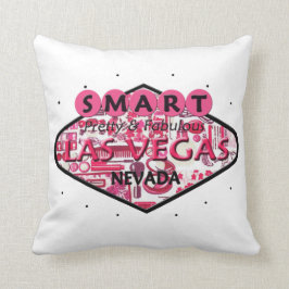 SMART SÖT & FABULOUS LAS VEGAS PILLOW KUDDE