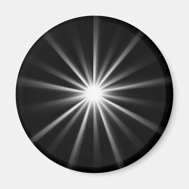 smart stjärna i mörkens rymd magnet (Framsidan)