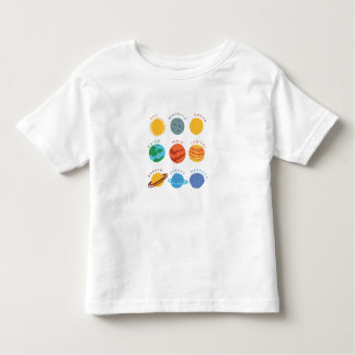 Smart T-tröja "sol- system ", T-shirt