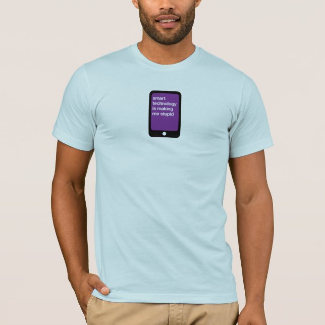 smart teknologi tee shirt (Framsida)