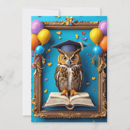 🦉 Smart Ugglas Examen För Studentfirande 🦉 Inbjudningar