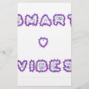 Smart Vibes Text Art-design för citattecken