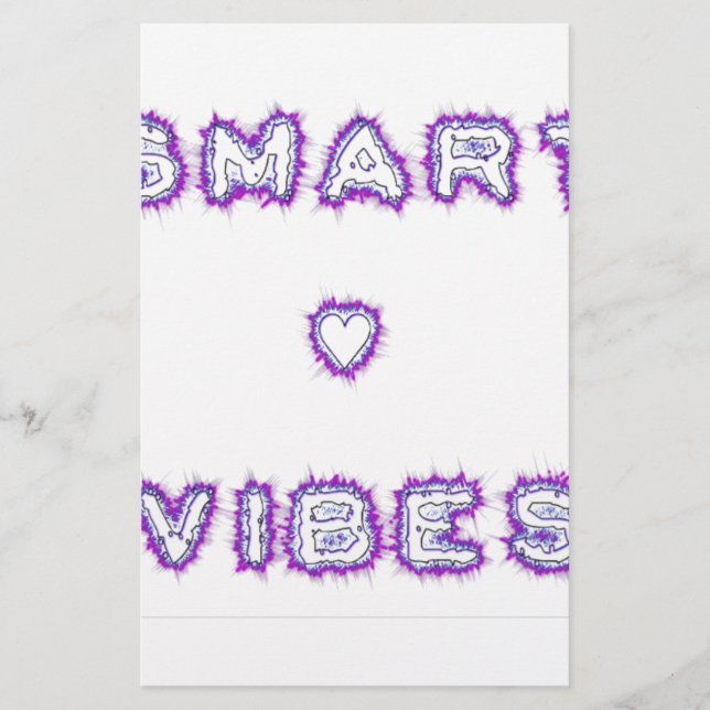Smart Vibes Text Art-design för citattecken (Framsida)