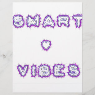 Smart Vibes Text Art-design för citattecken
