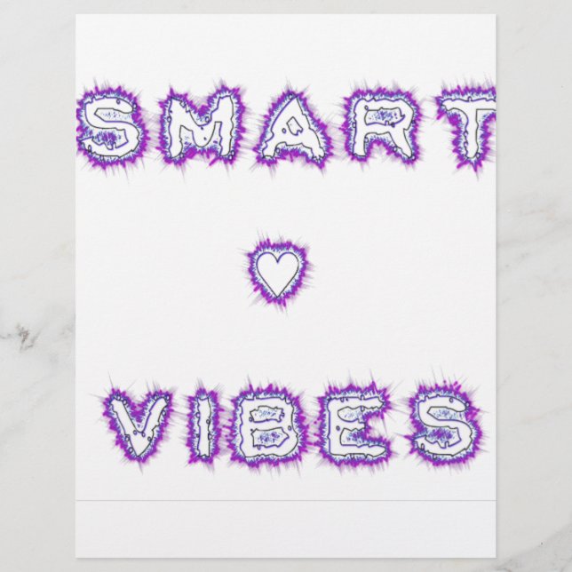 Smart Vibes Text Art-design för citattecken (Framsida)