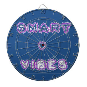 Smart Vibes Text Art-design för citattecken Darttavla