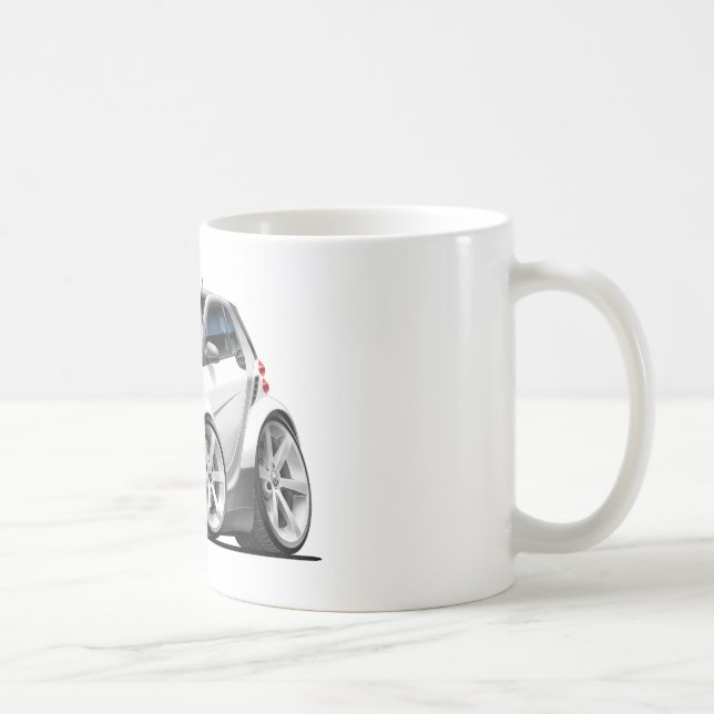 Smart vitbil kaffemugg (Höger)