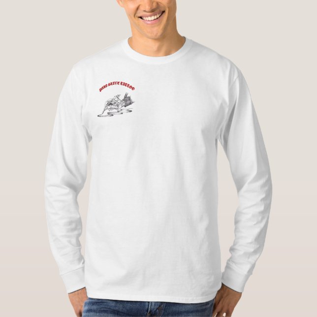 smärta den slav- tatueringen - t-skjorta tee (Framsida)