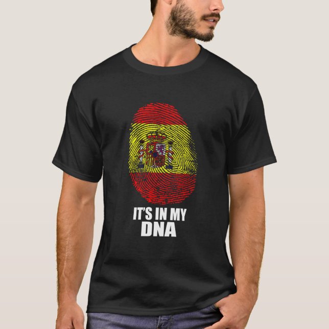 Smärta det är min dna t shirt (Framsida)