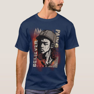 Smärta Gör Troende Motiverande | Grunge-grafik T Shirt
