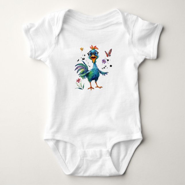 Smarta Kycklingen T Shirt (Framsida)
