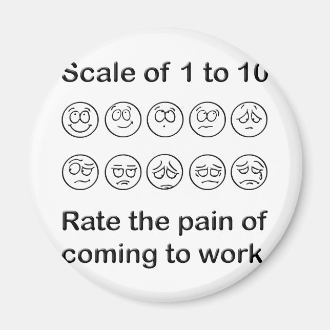  smärta magnet (Framsidan)