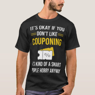 Smarta människor kupong kuponger Kupong Kupongare T Shirt